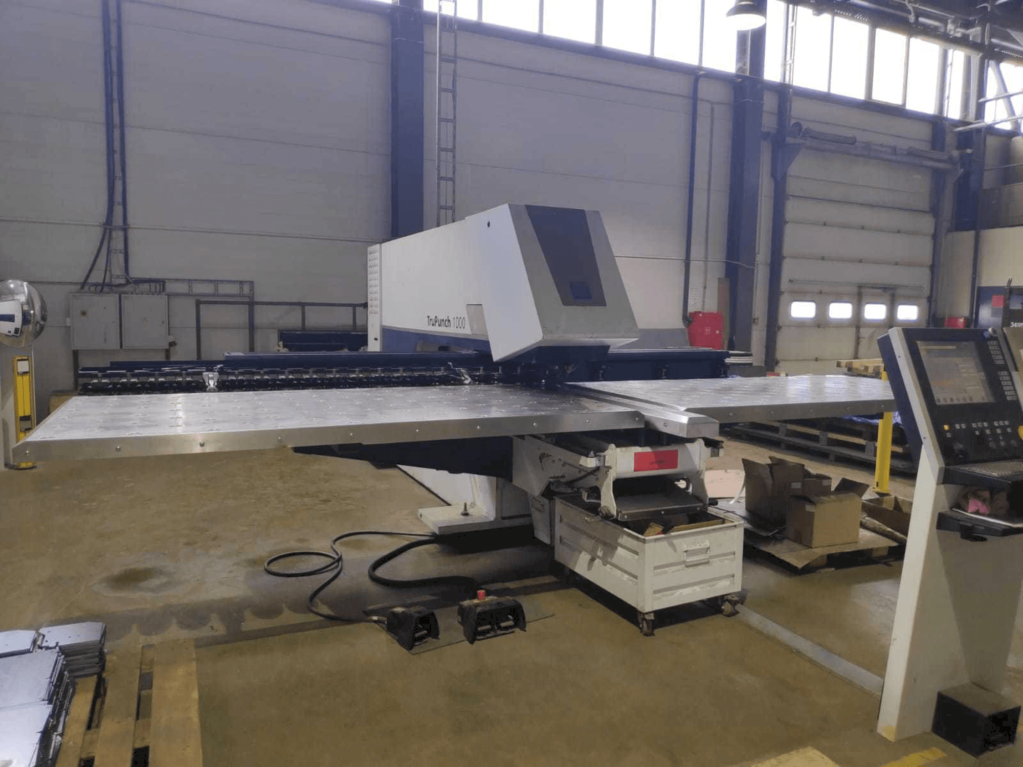 Trumpf TruPunch 1000 Mašinos vaizdas iš priekio
