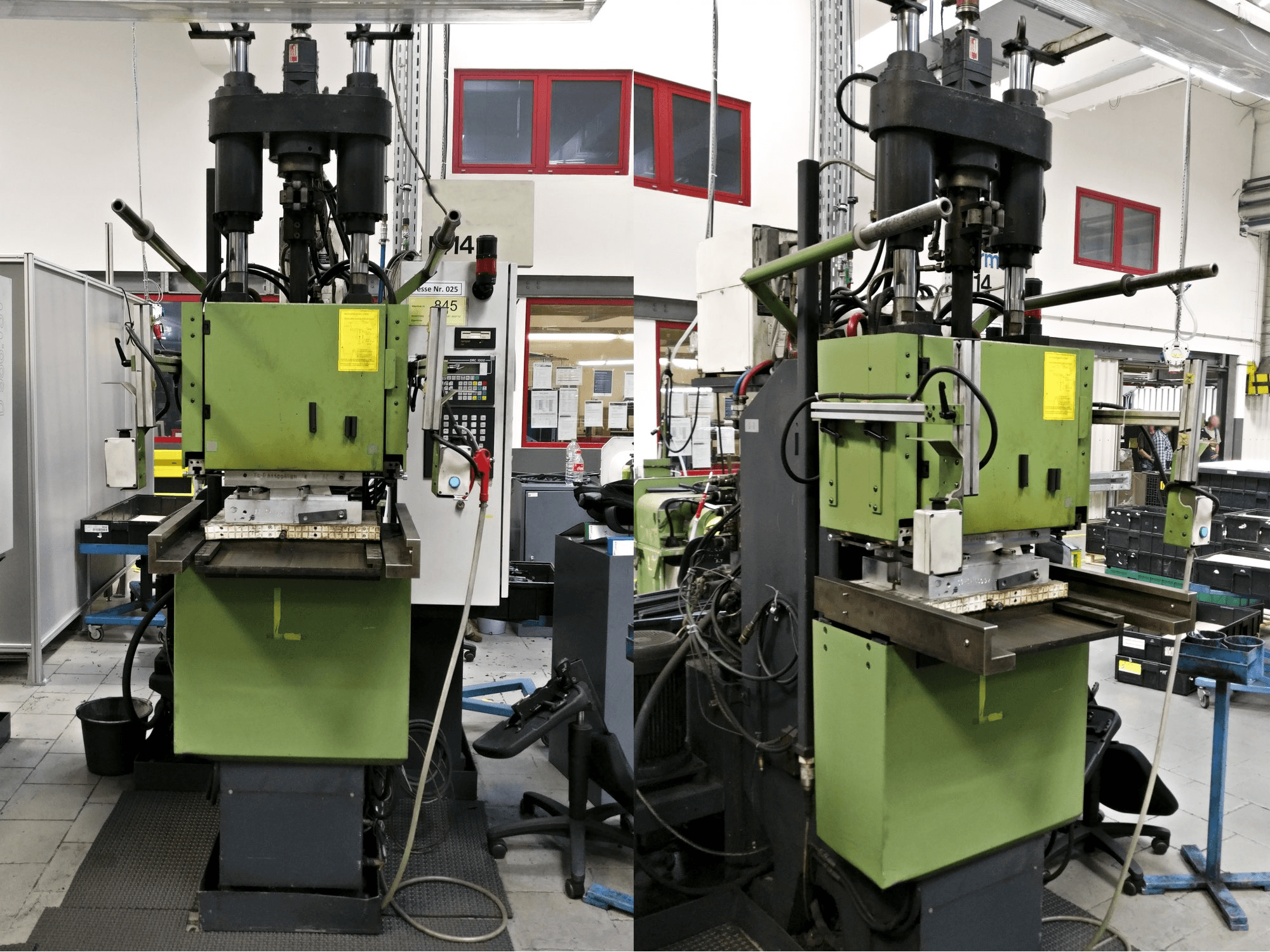 Kloeckner Desma 956.050 Mašinos vaizdas iš priekio