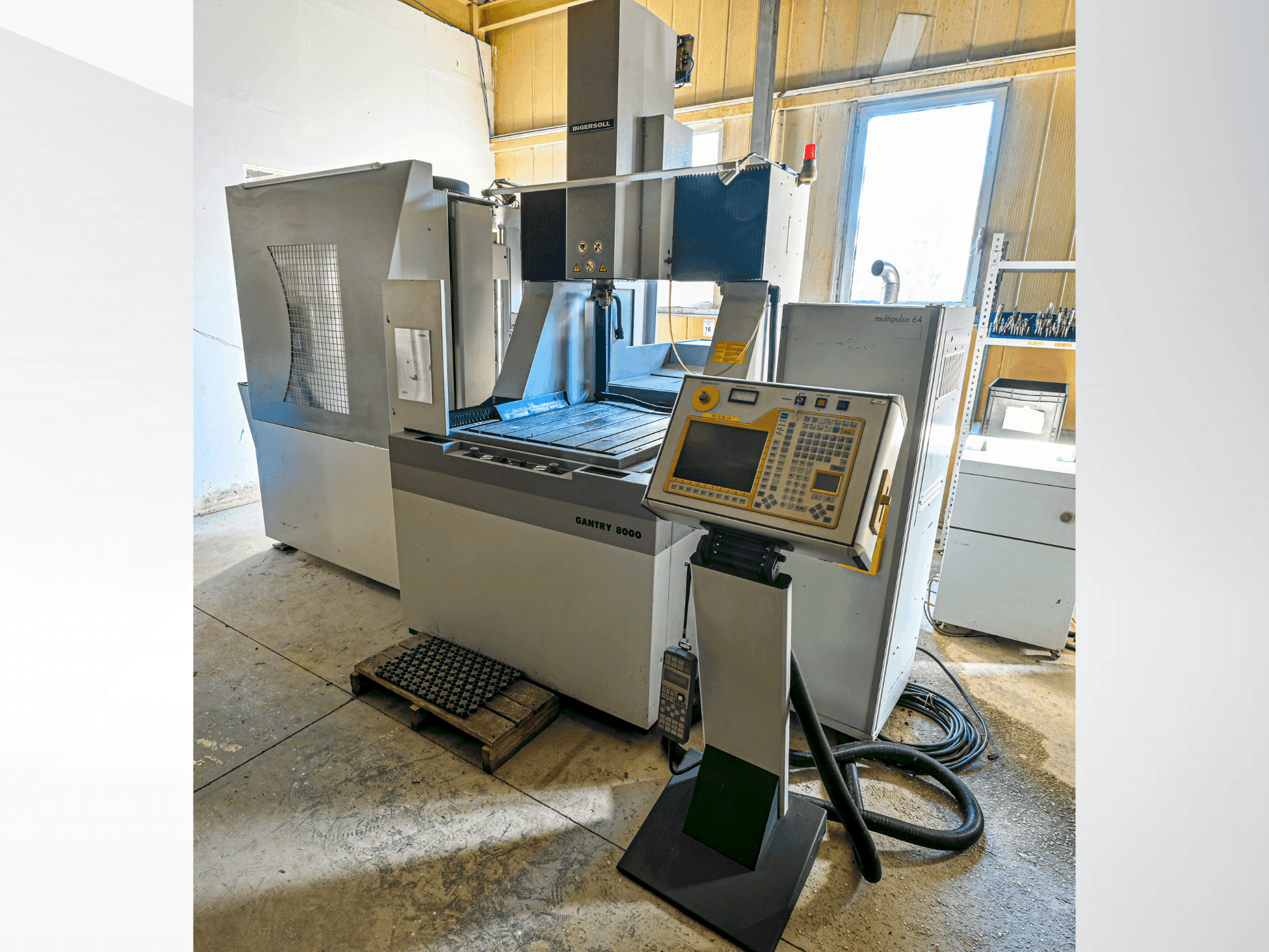 OPS INGERSOLL Gantry 8000 Mašinos vaizdas iš priekio