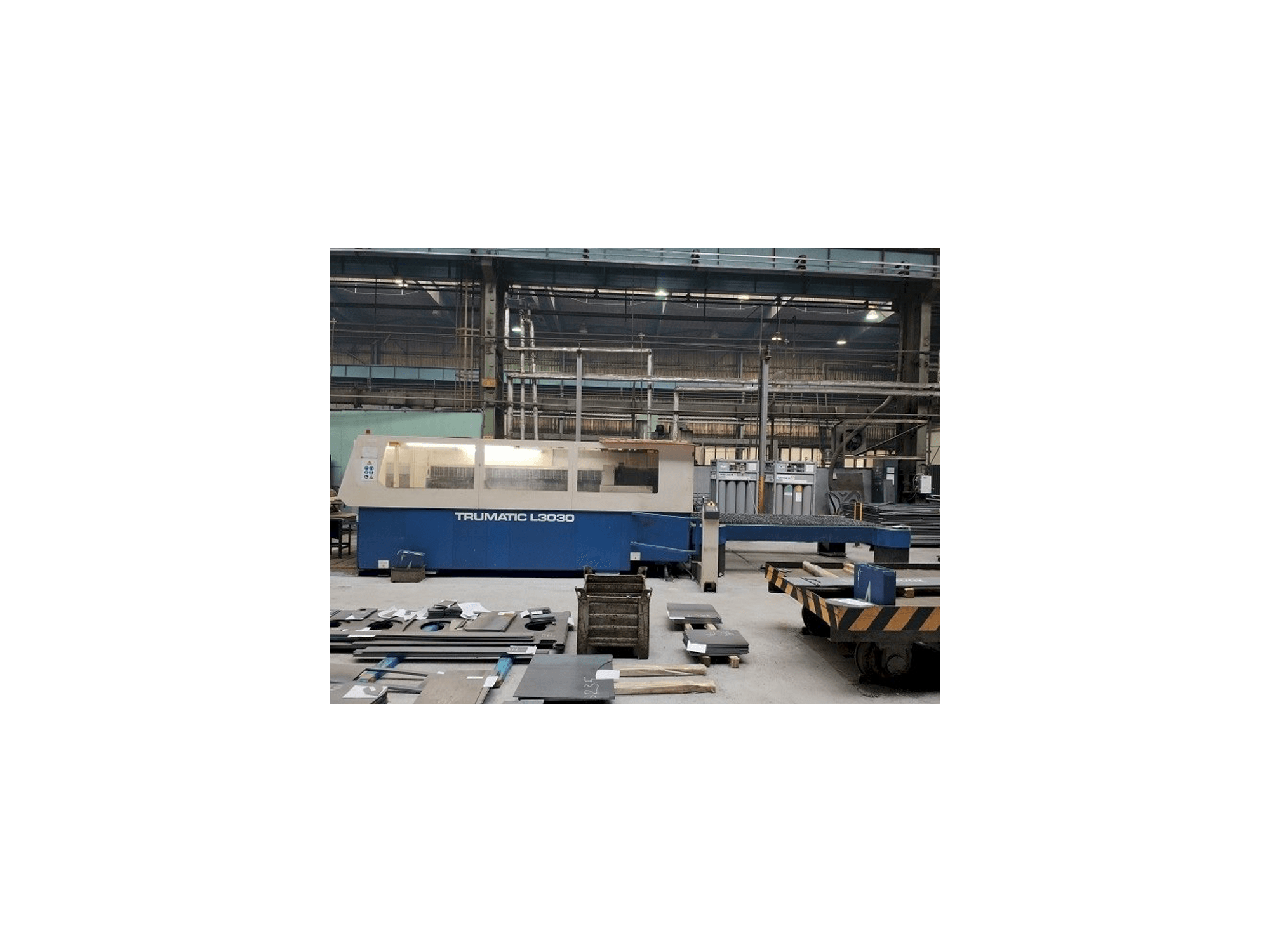 Trumpf TRUMATIC L 3030 Mašinos vaizdas iš priekio