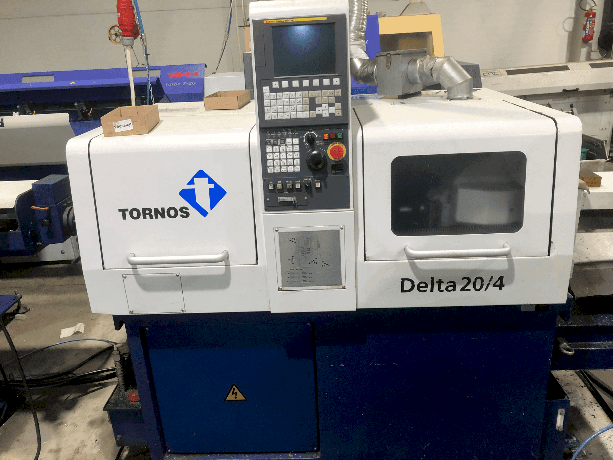 TORNOS TORNOS DELTA 20/4 Mašinos vaizdas iš priekio