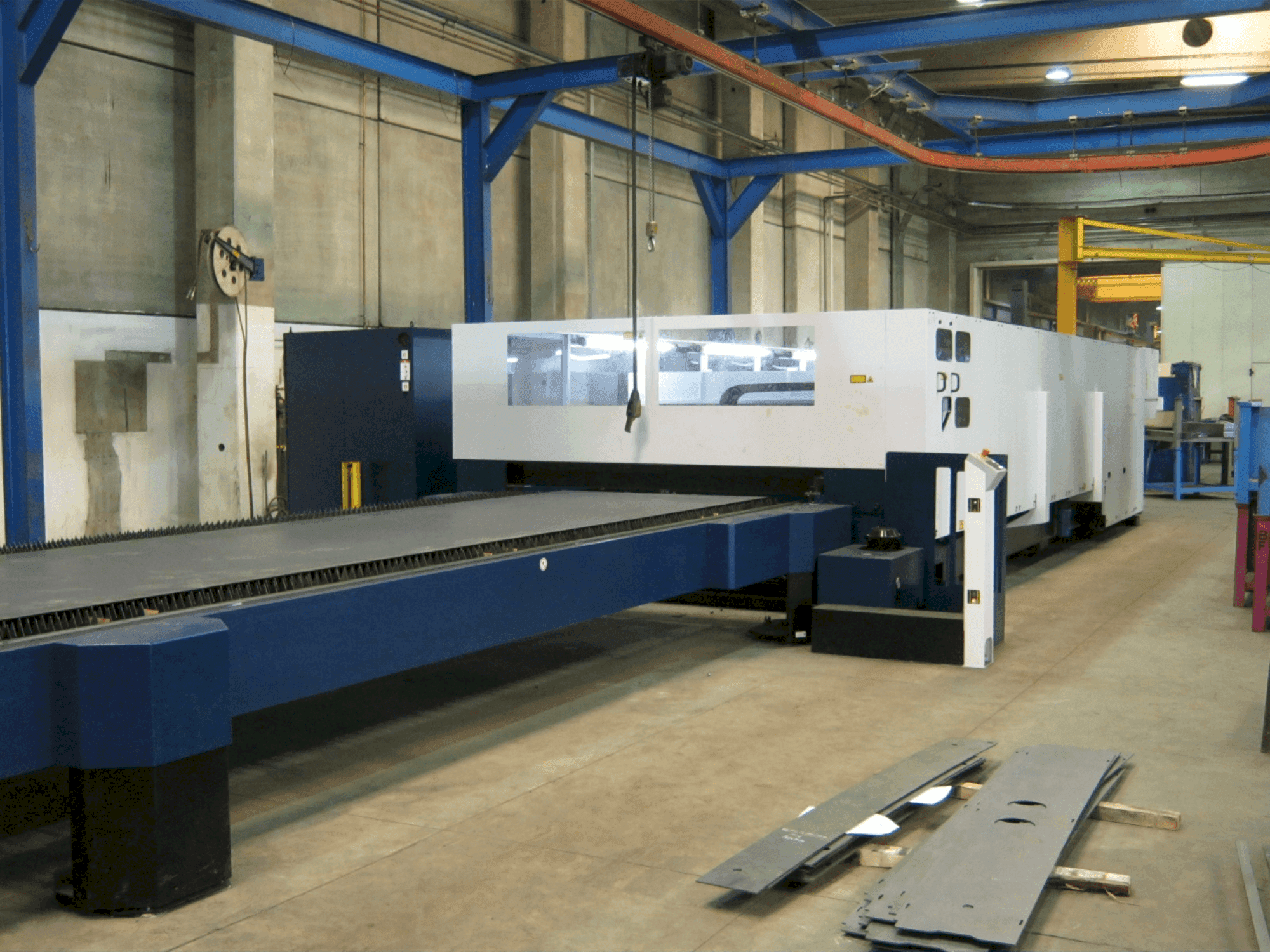 TRUMPF TruLaser 3060 Mašinos vaizdas iš priekio