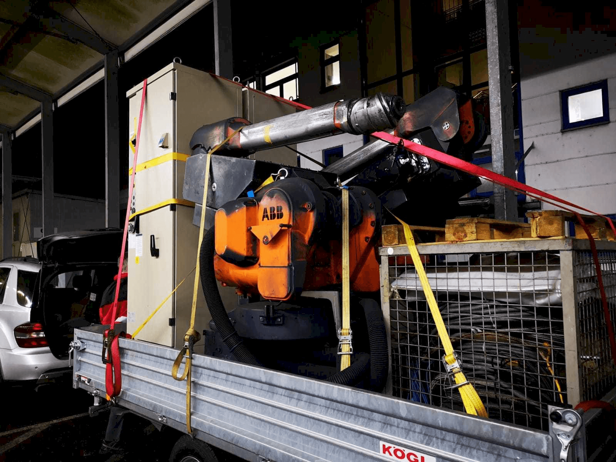 ABB IRB 5400 Mašinos vaizdas iš priekio