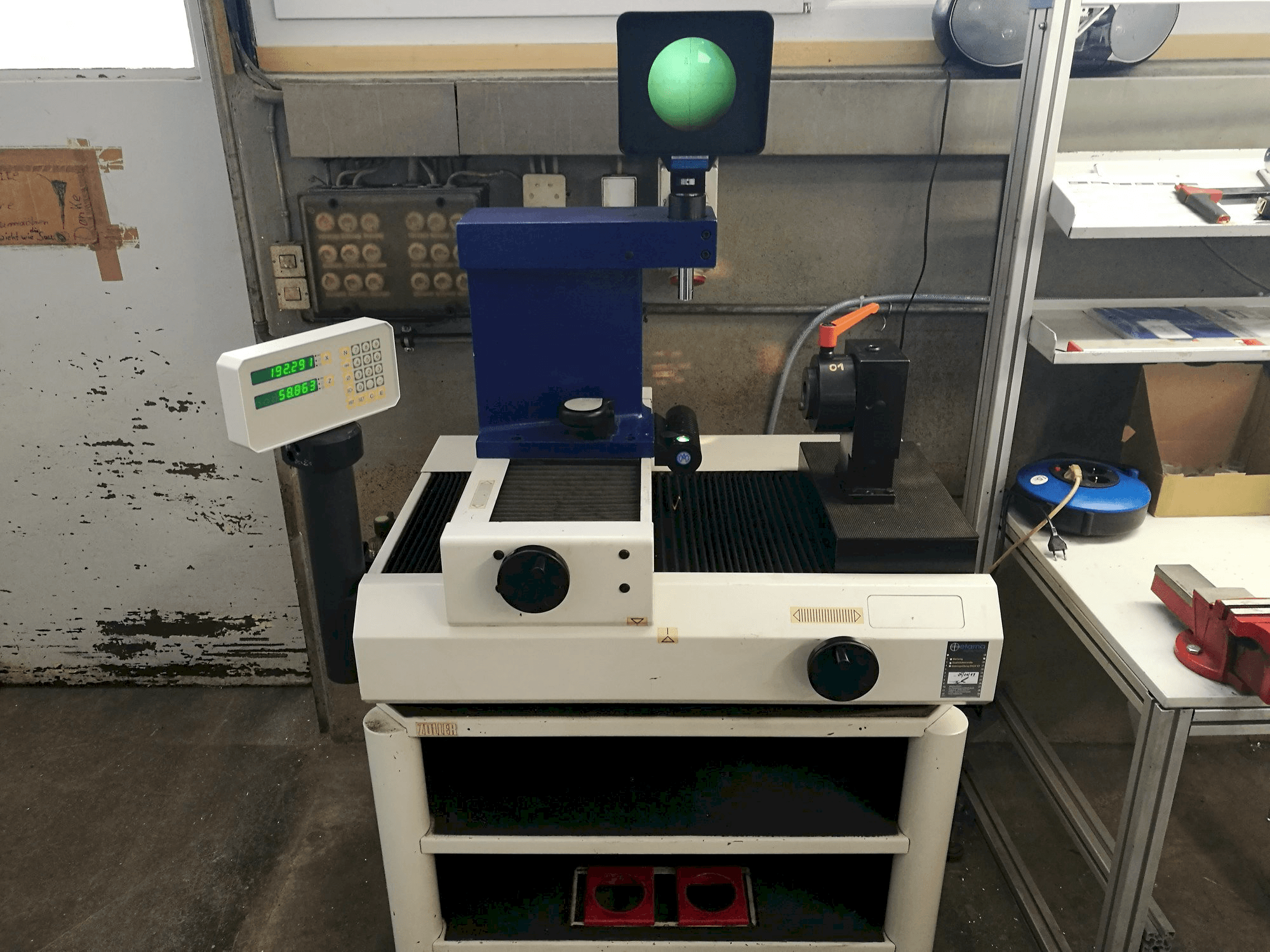 Zoller H420 Mašinos vaizdas iš priekio