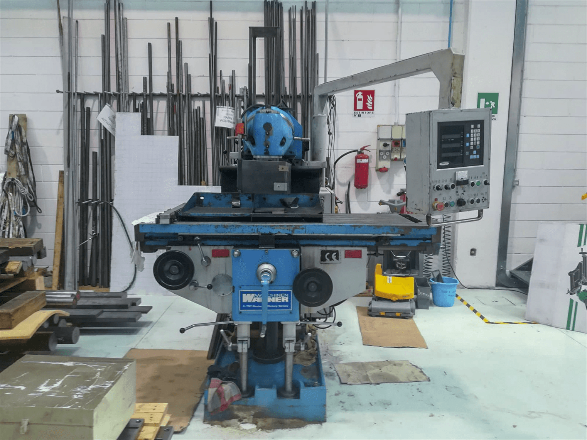 WAGNER FCQ 1635 Mašinos vaizdas iš priekio