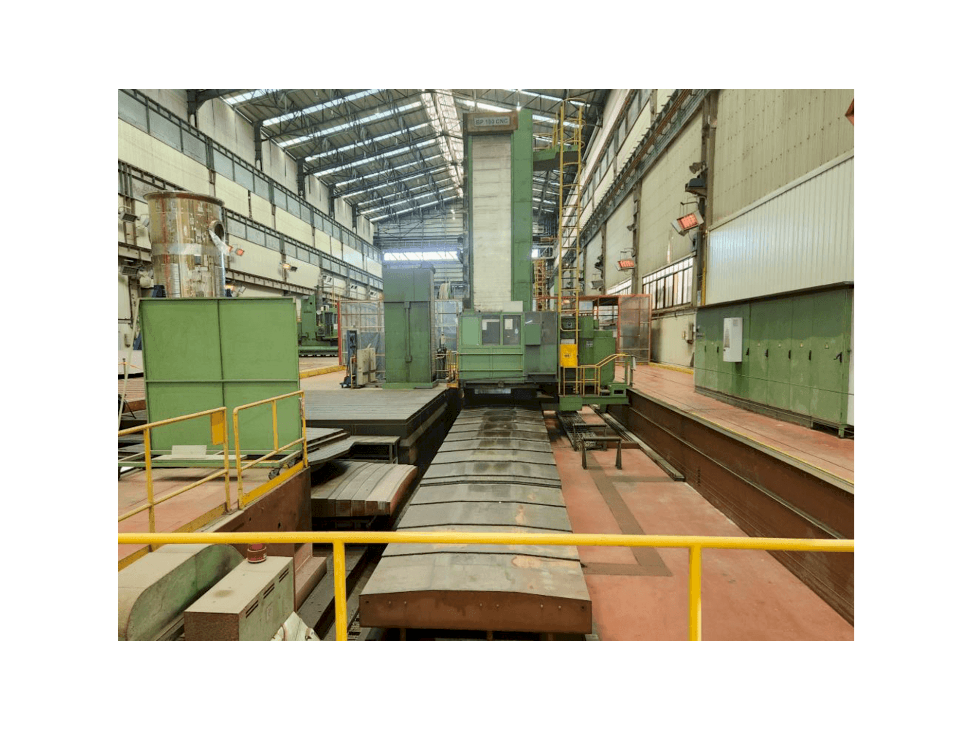 WMW BP 160 CNC Mašinos vaizdas iš priekio