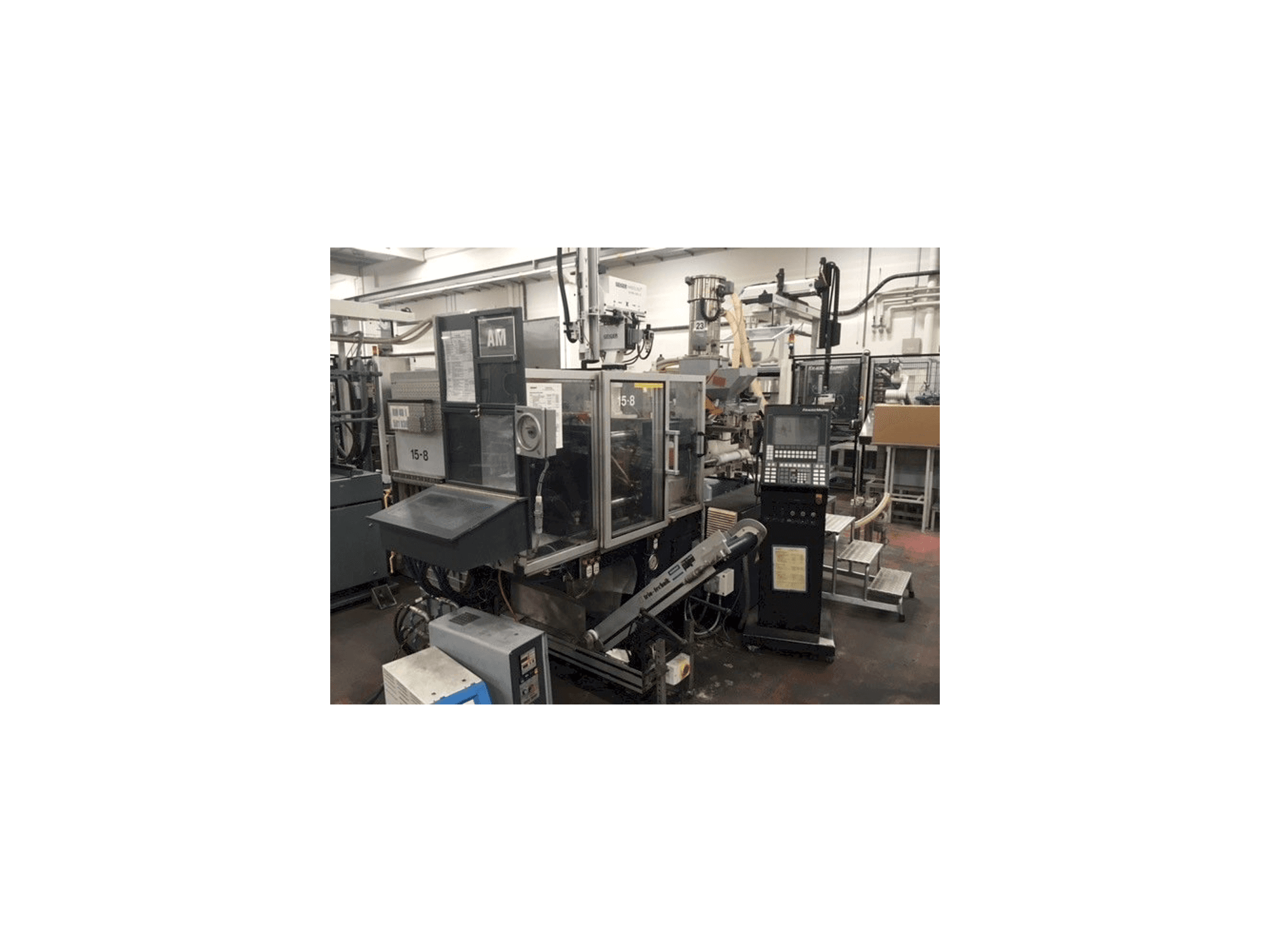 Krauss Maffei 40-135 C2 Mašinos vaizdas iš priekio