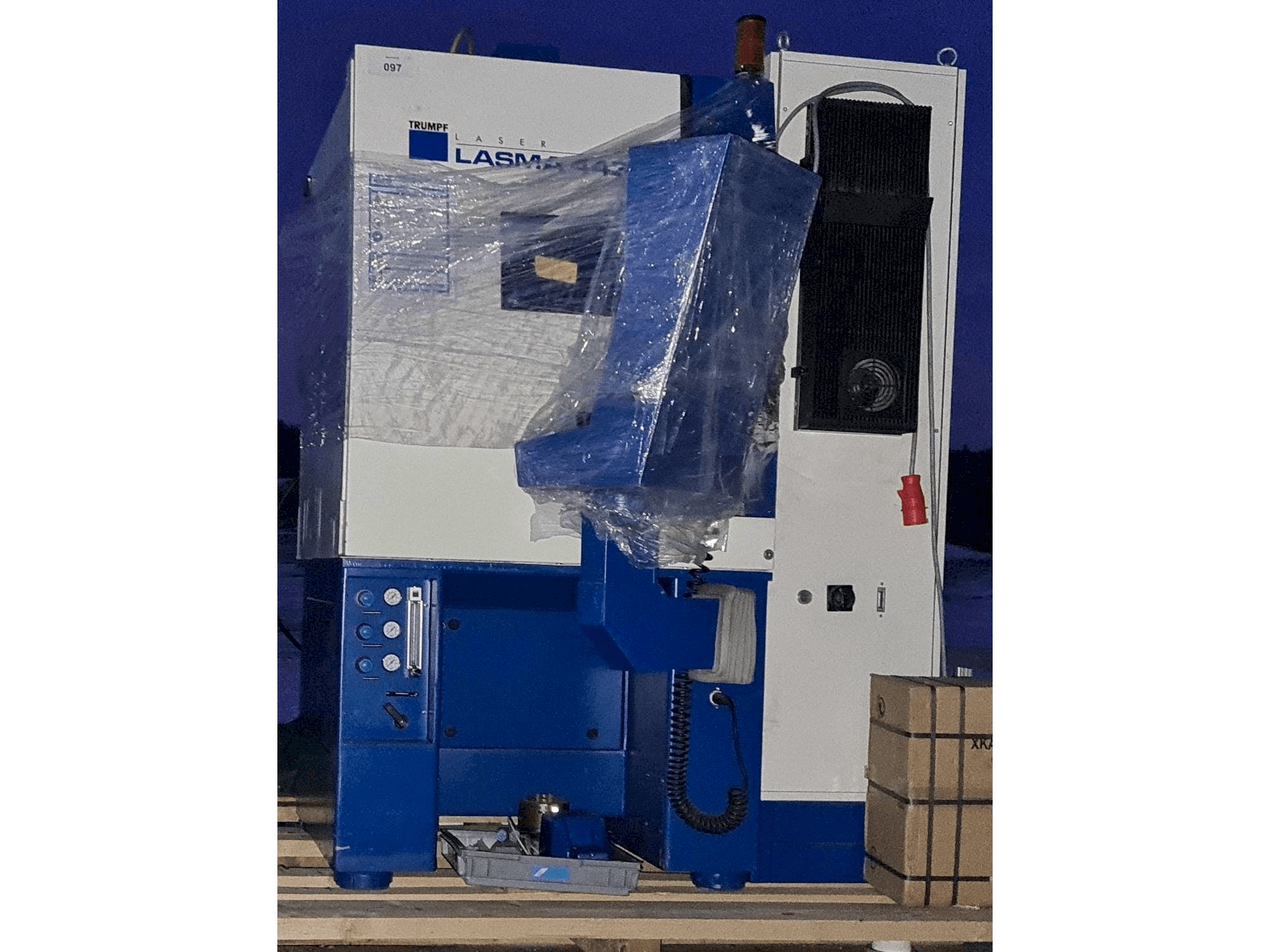 TRUMPF HL 124P LCB Mašinos vaizdas iš priekio