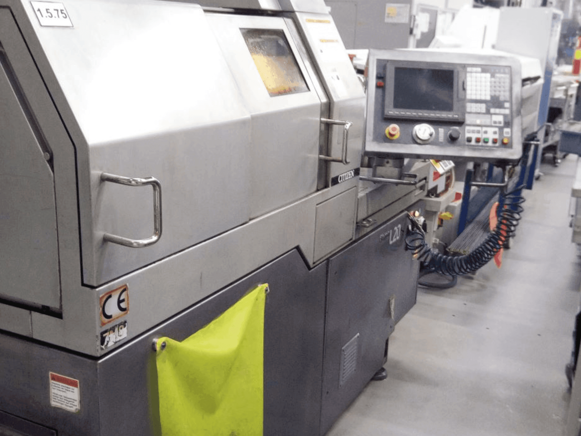 Citizen L720-Vlll Mašinos vaizdas iš priekio