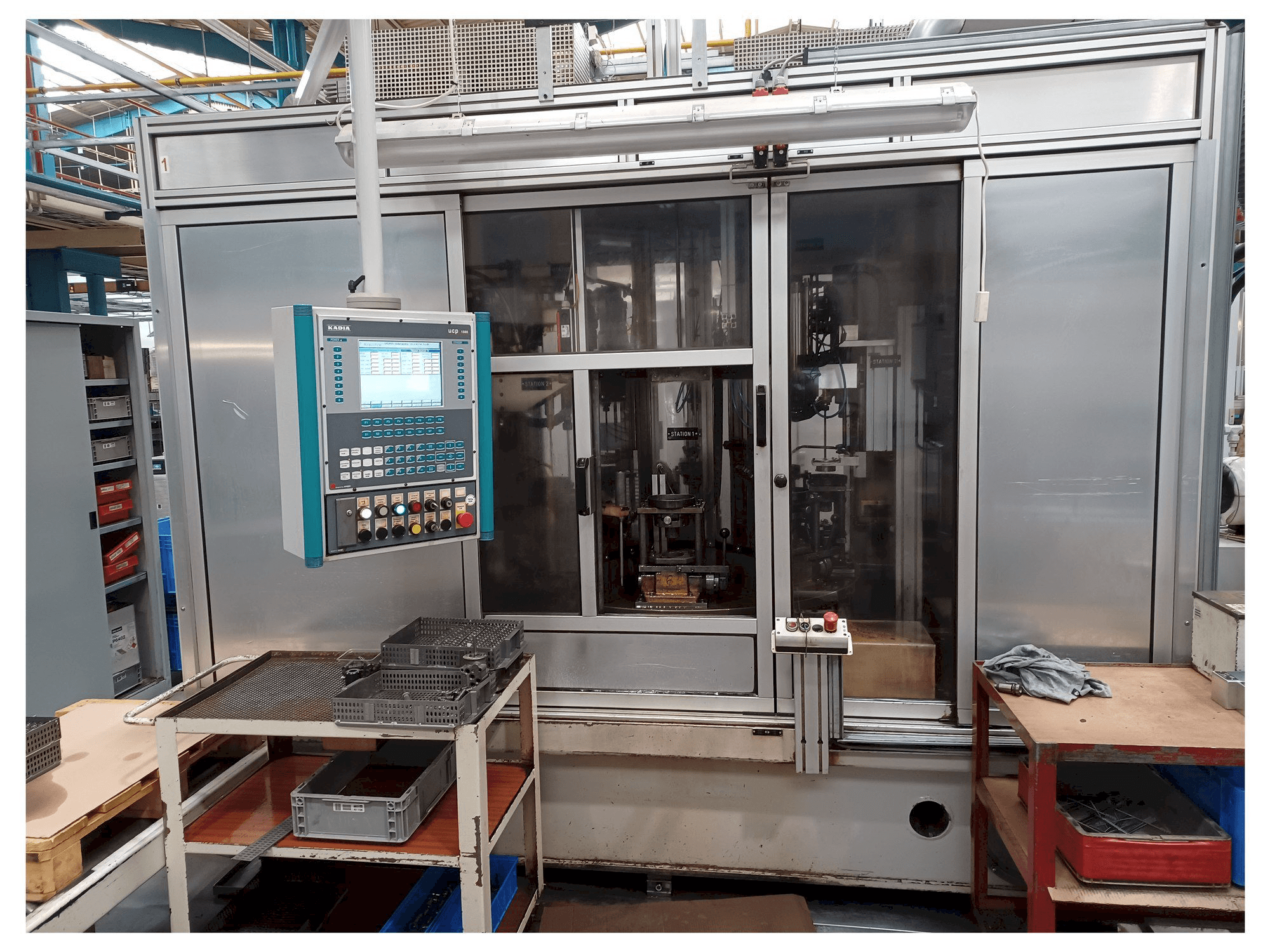 KADIA 2PH 60/250R Mašinos vaizdas iš priekio