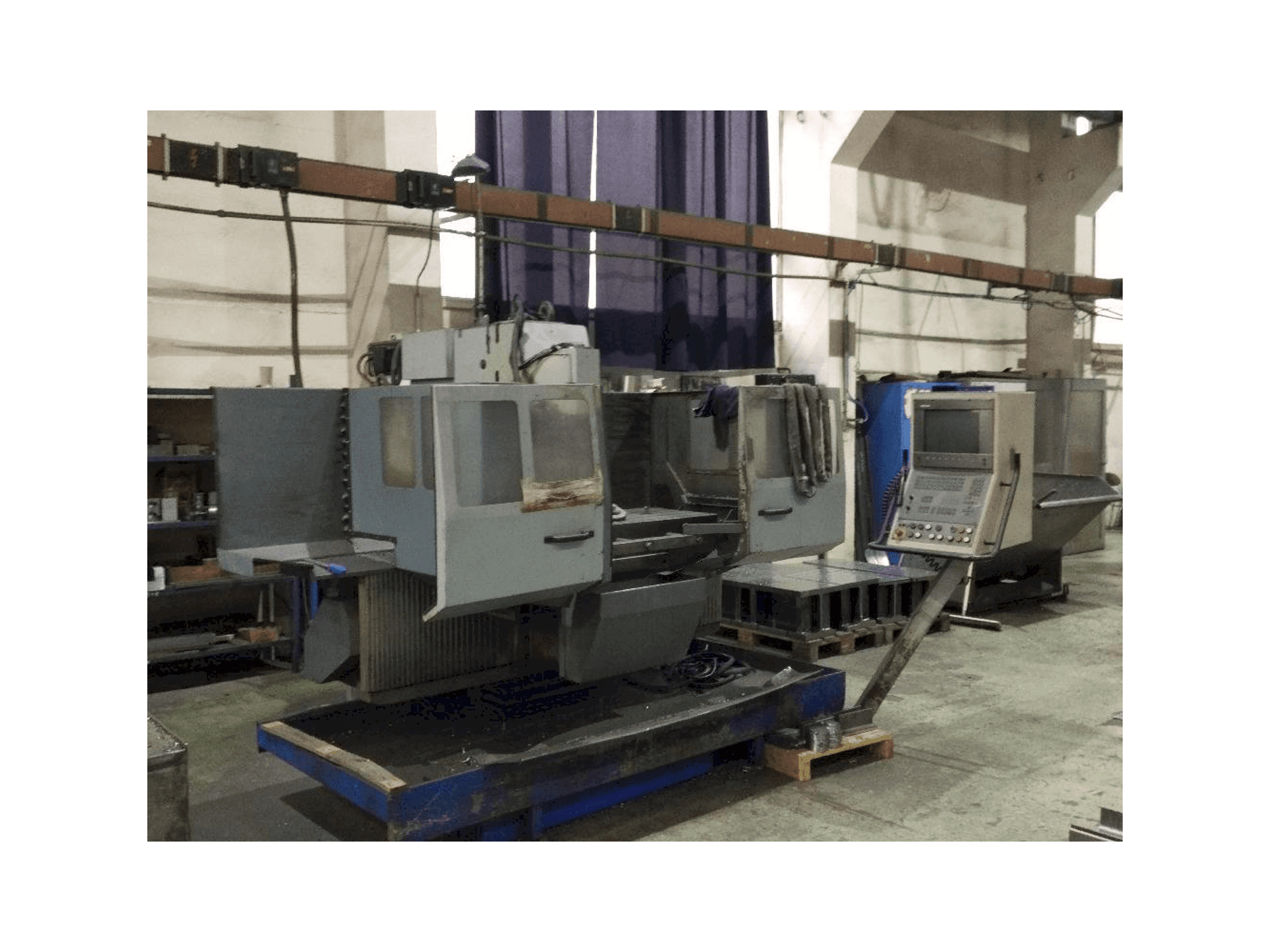 TOS FGS 50 CNC-B Mašinos vaizdas iš priekio