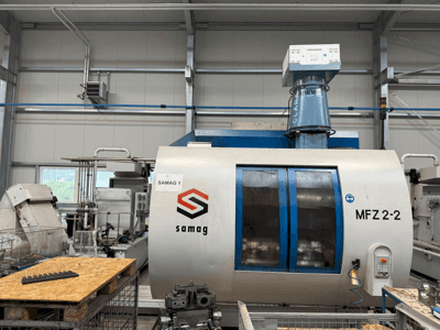 SAMAG MFZ 2-2 (2007) Mašinos vaizdas iš priekio