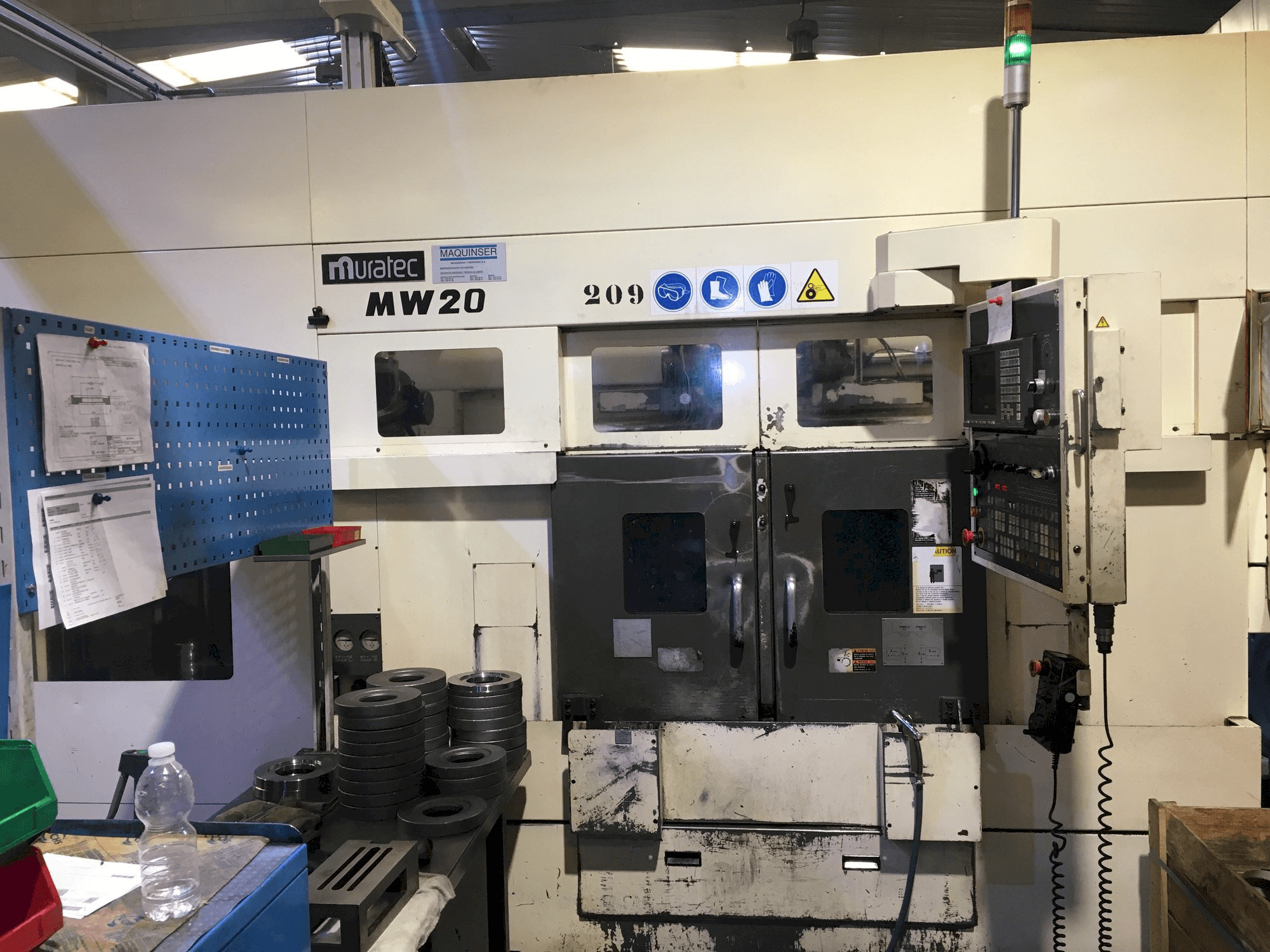 Muratec MW20 Mašinos vaizdas iš priekio