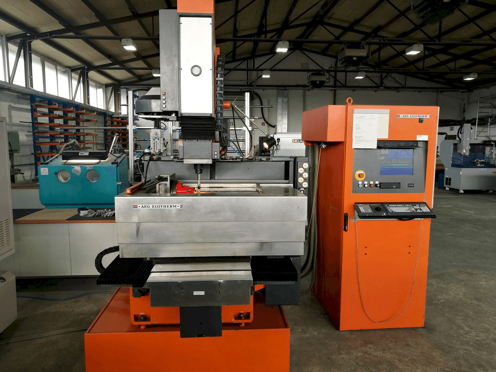 AEG-Elotherm Elbomat 222 BA Mašinos vaizdas iš priekio