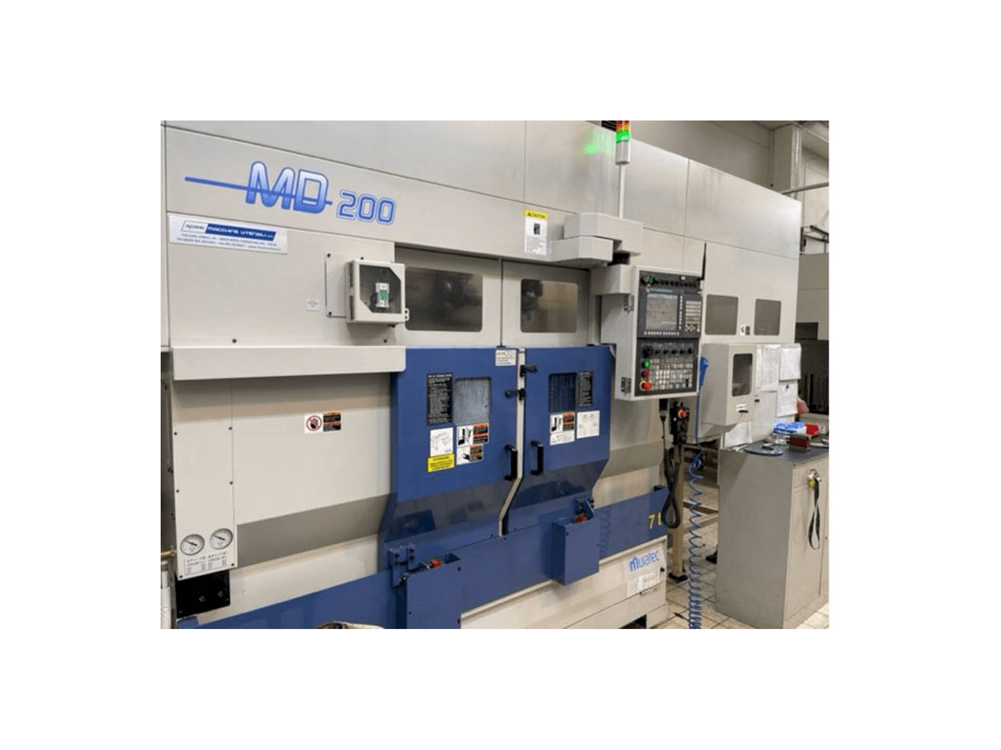 Muratec MD 200 Mašinos vaizdas iš priekio