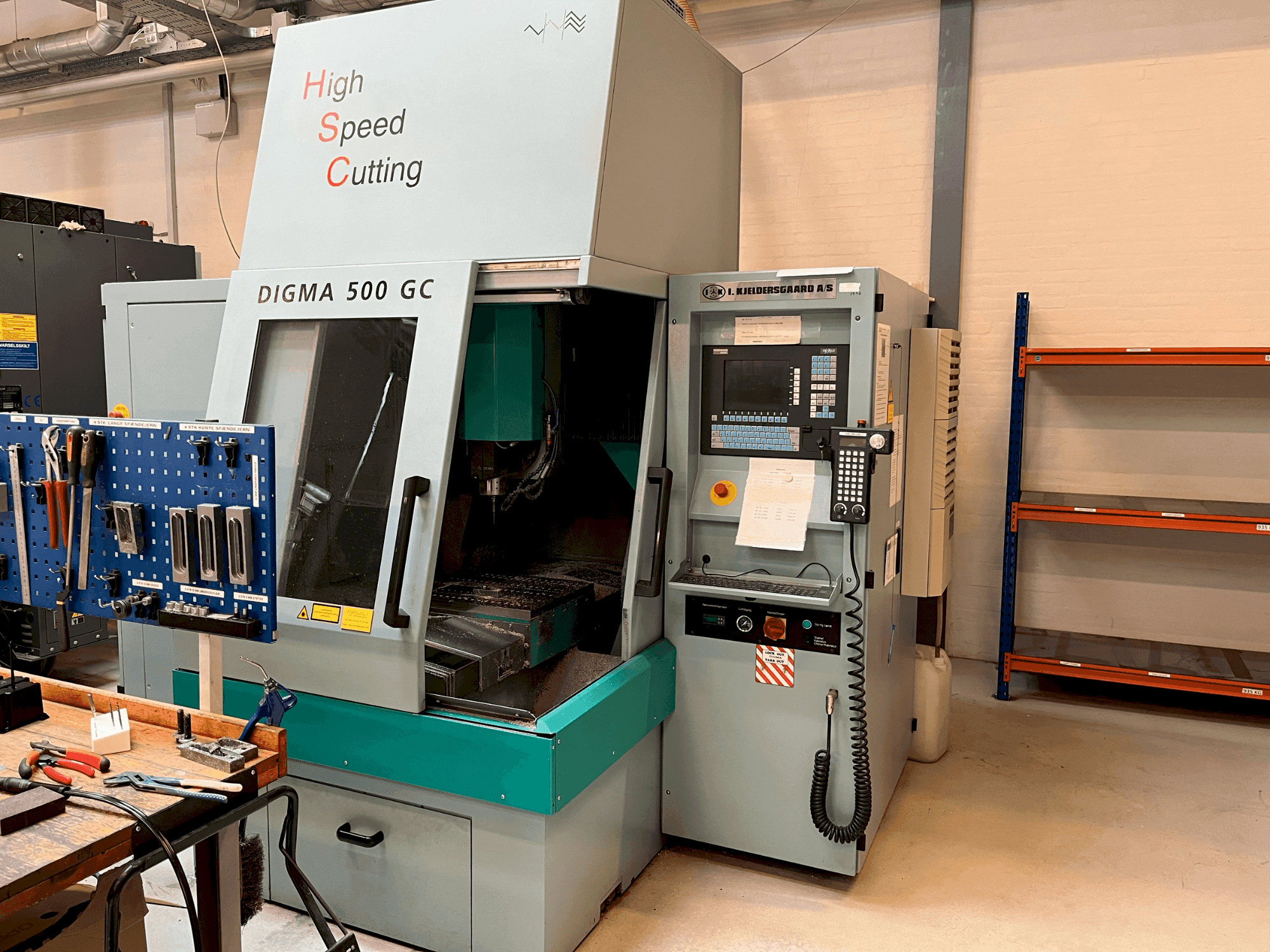 DIGMA 500 GC Mašinos vaizdas iš priekio