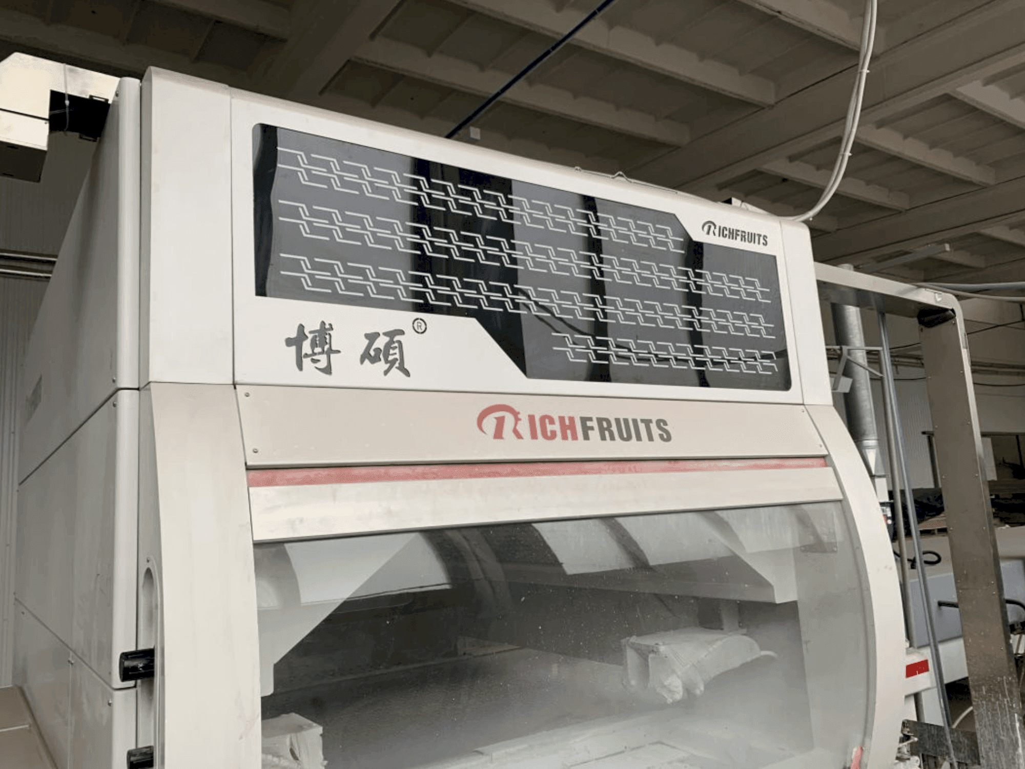 GIARDINA RICHFRUITS / NEOMEC / KREMLIN Painting Line Mašinos vaizdas iš priekio