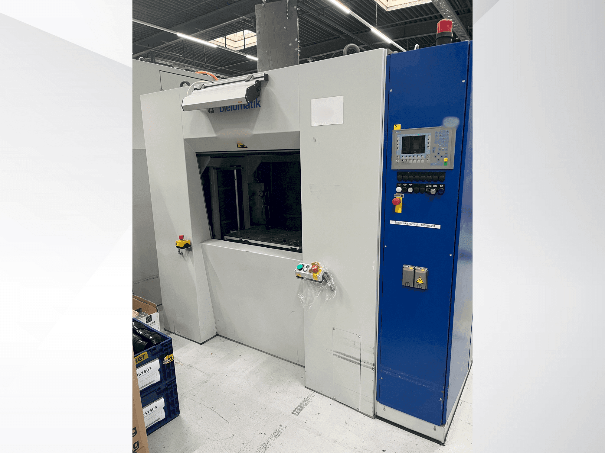 bielomatik K3212 Mašinos vaizdas iš priekio