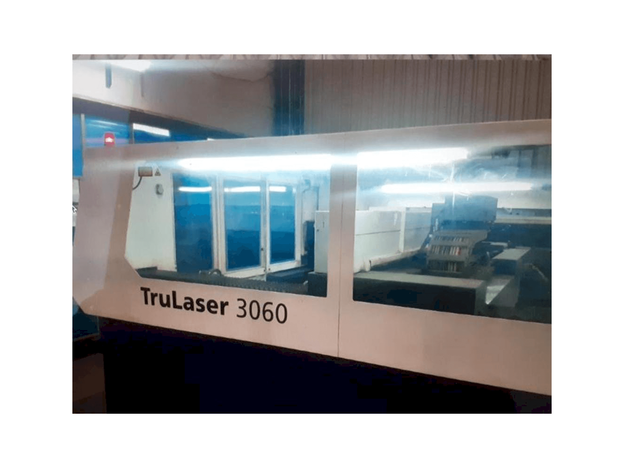 Trumpf Trulaser 3060 Mašinos vaizdas iš priekio