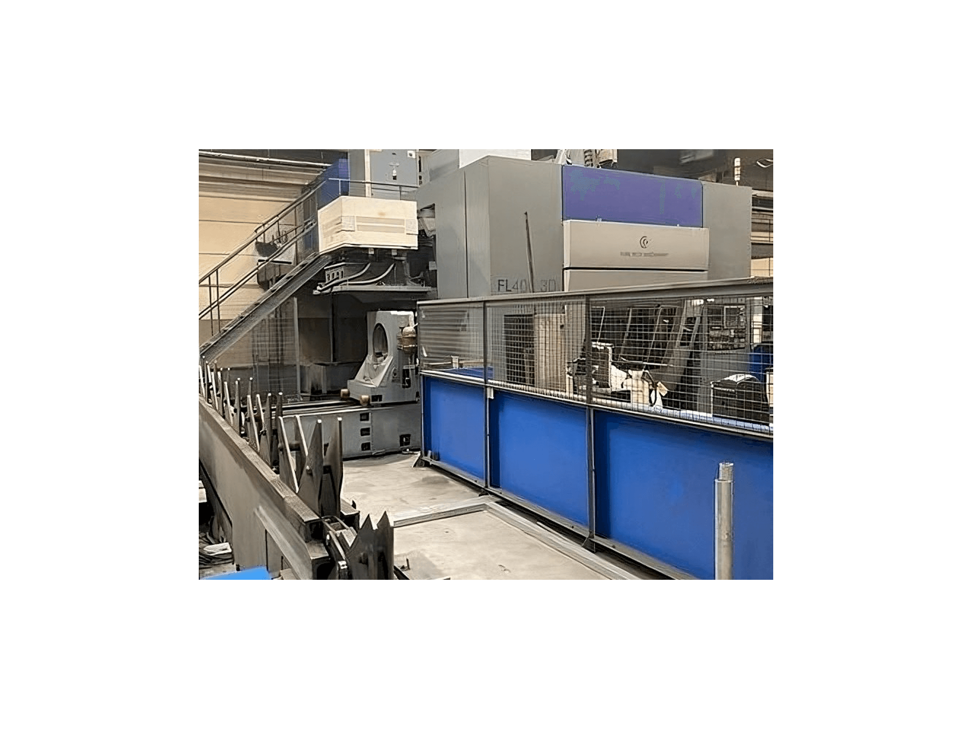 Tube Tech Machinery FL 400 3D Mašinos vaizdas iš priekio
