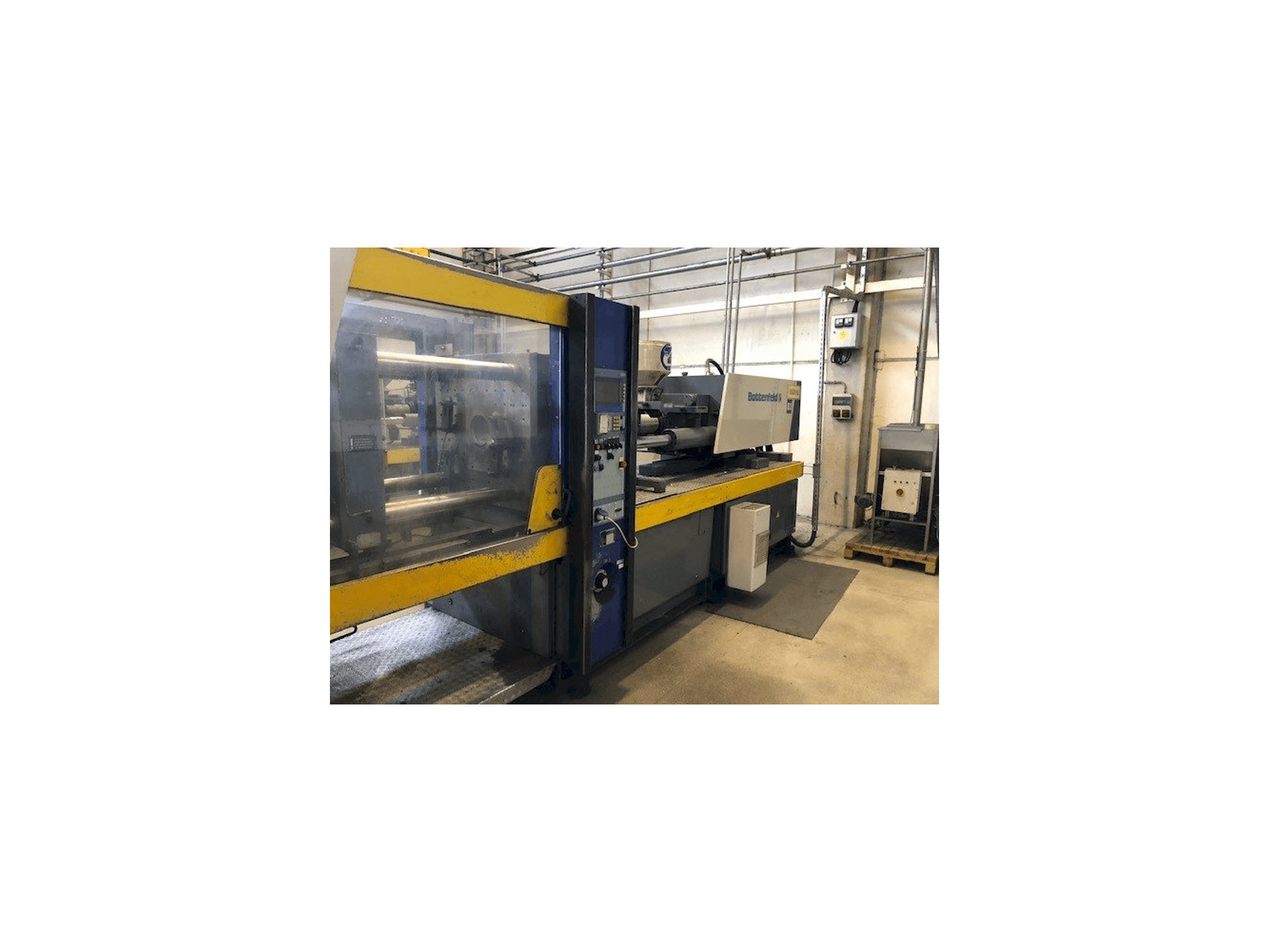 Battenfeld BC-T 1800 /1000 Mašinos vaizdas iš priekio