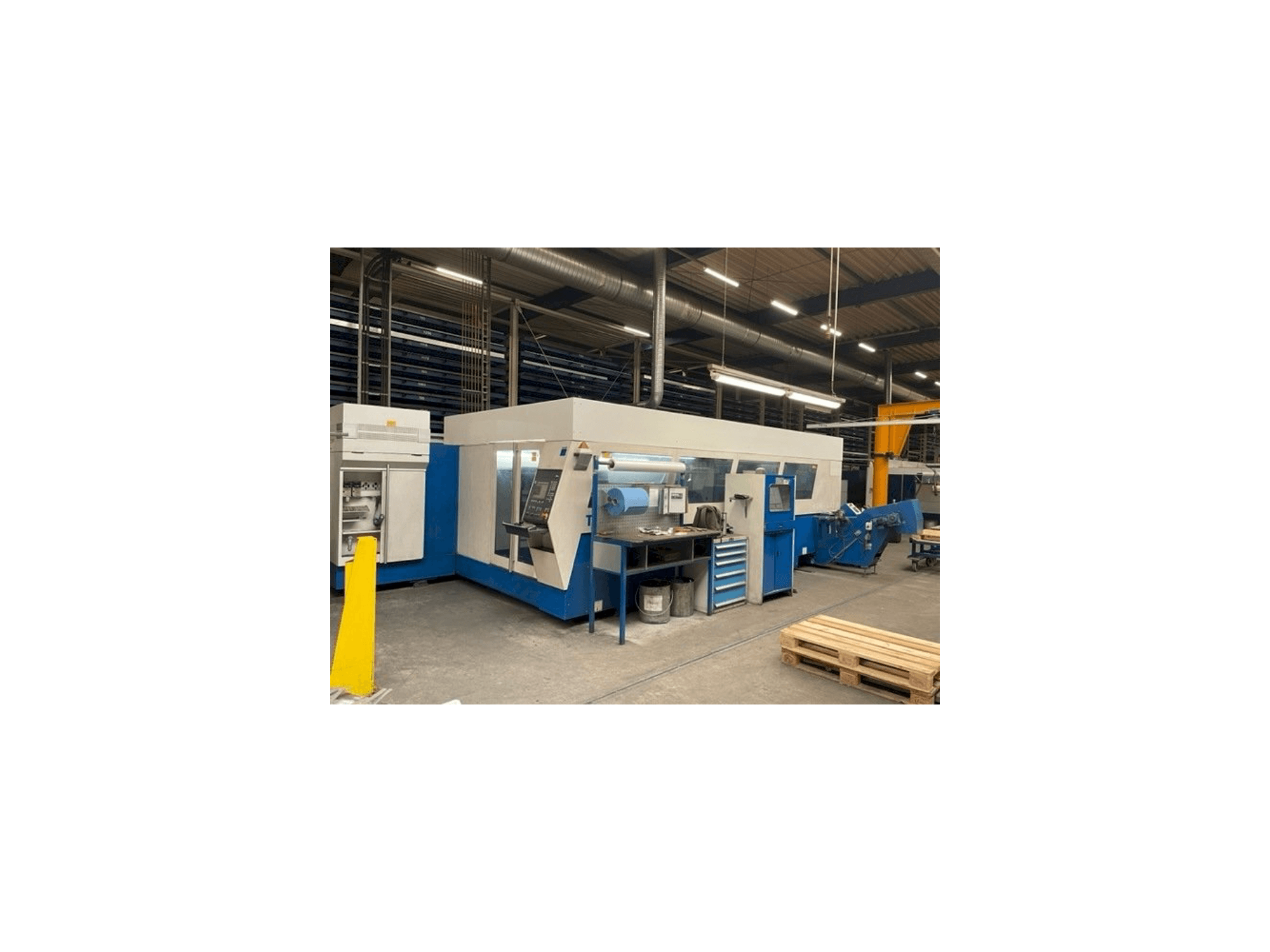 Trumpf TruLaser 5040 classic Mašinos vaizdas iš priekio