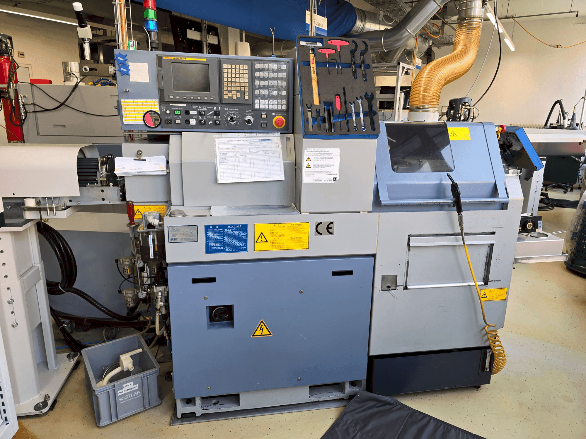 STAR MICRONICS SB-16D Mašinos vaizdas iš priekio