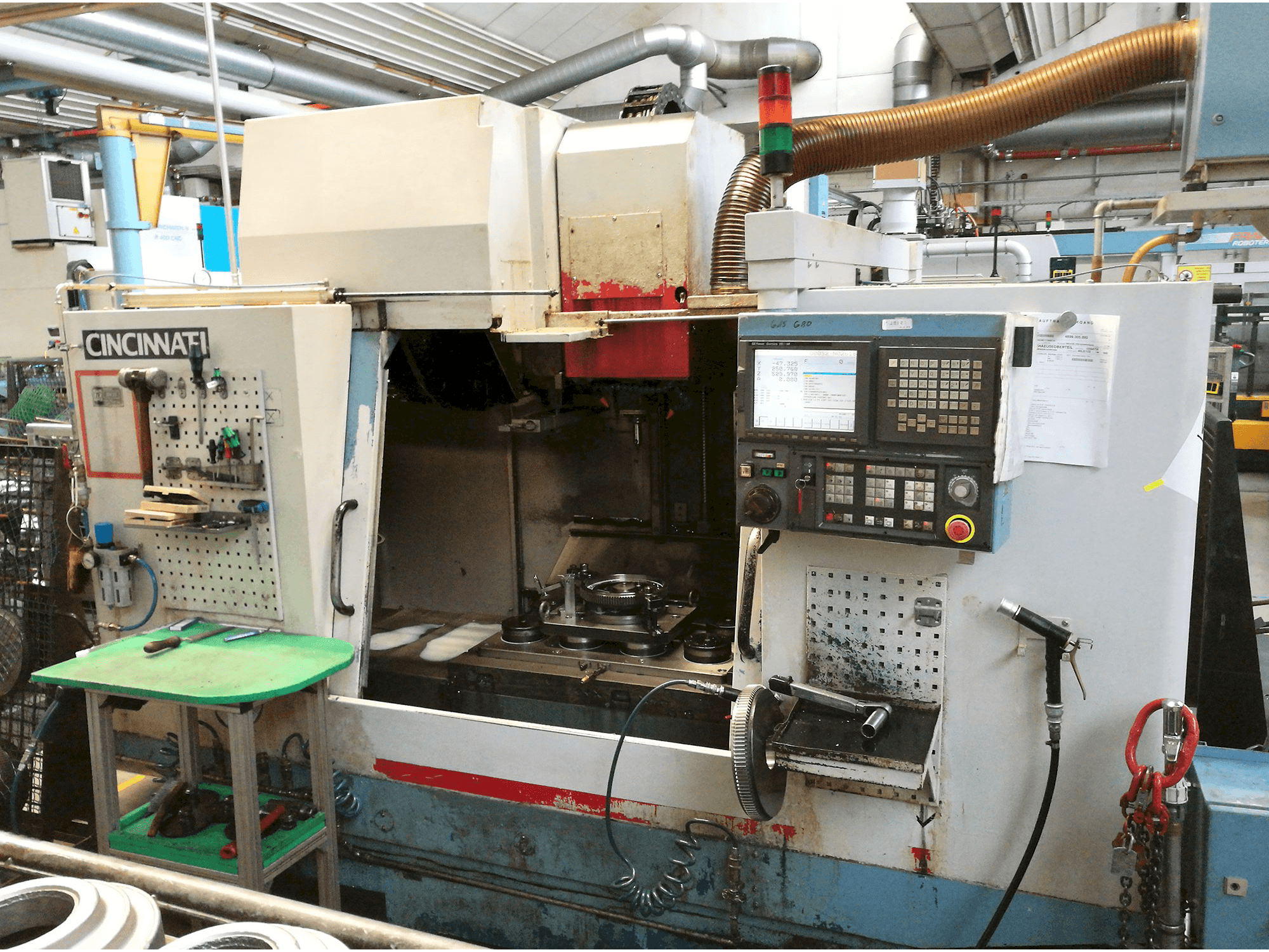 Cincinnati Mašinos vaizdasSabre 1000 iš priekio