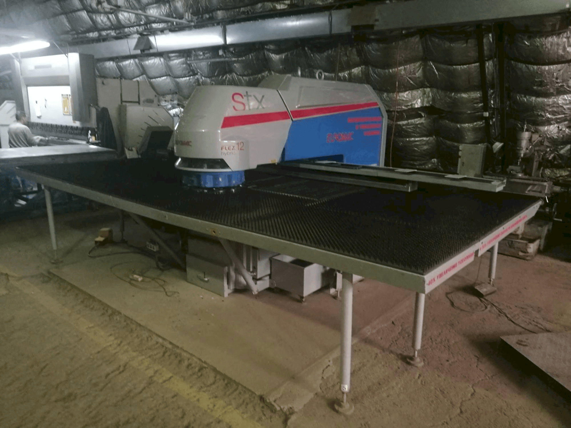 Euromac STX Flex 12 Mašinos vaizdas iš priekio