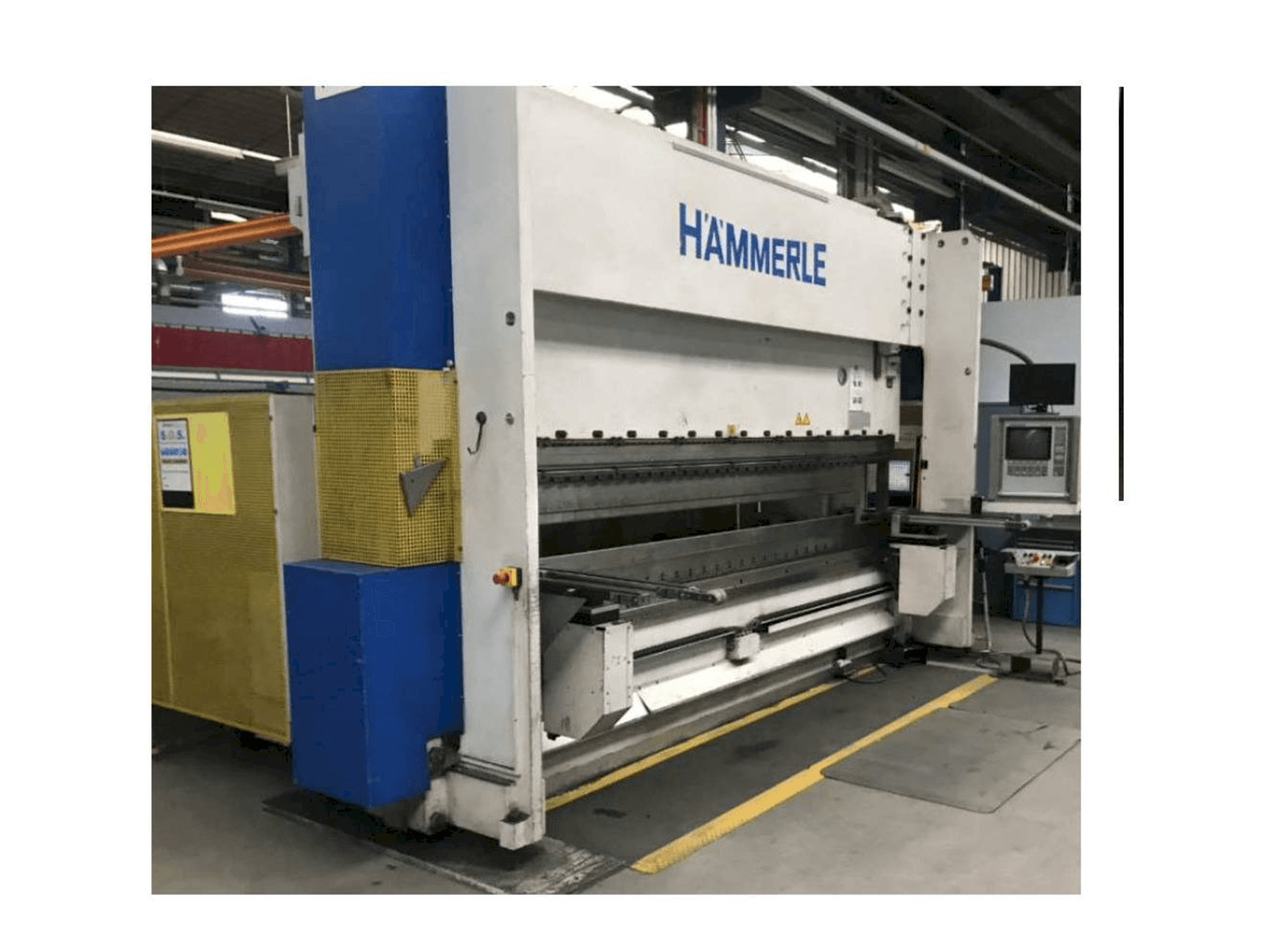HAMMERLE BM 200 - 4100 Mašinos vaizdas iš priekio