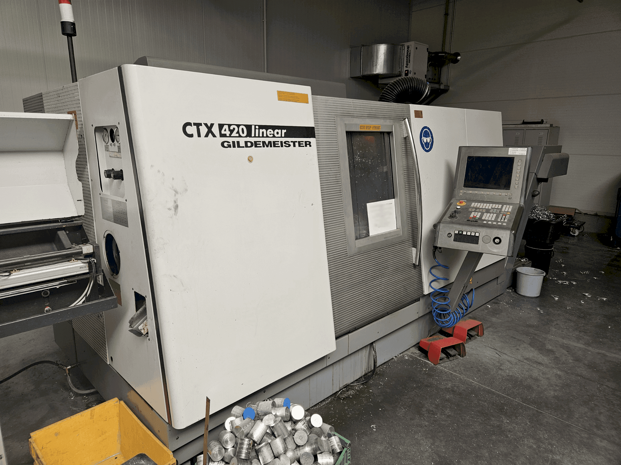 Gildemeister CTX 420 Linear Mašinos vaizdas iš priekio