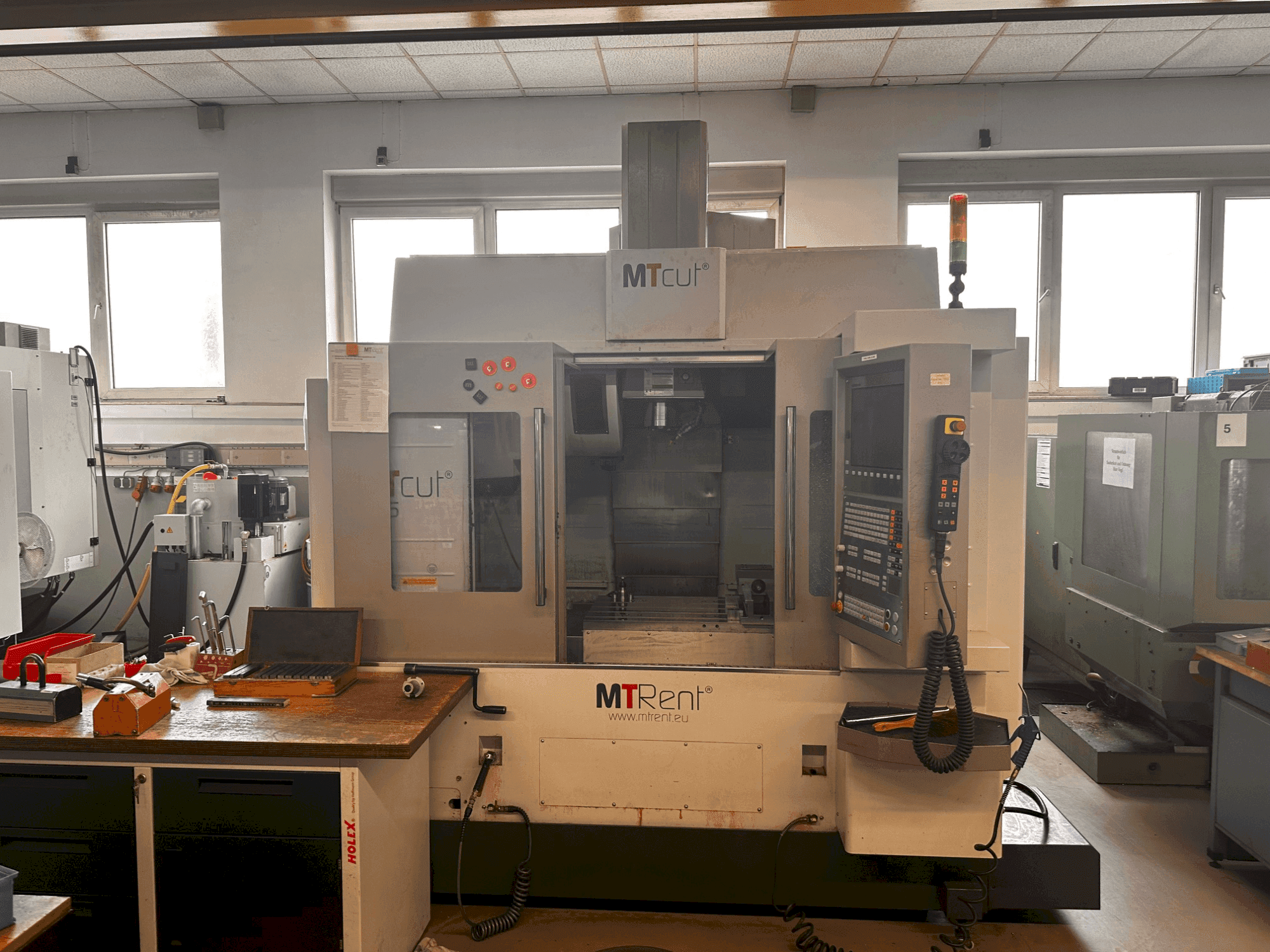 MTcut EVO V85 Mašinos vaizdas iš priekio