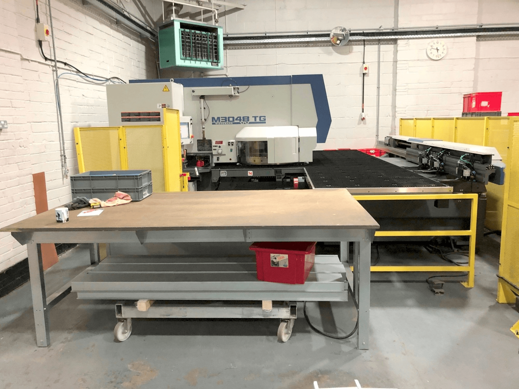 Murata Wiedemann M3048 TG Mašinos vaizdas iš priekio