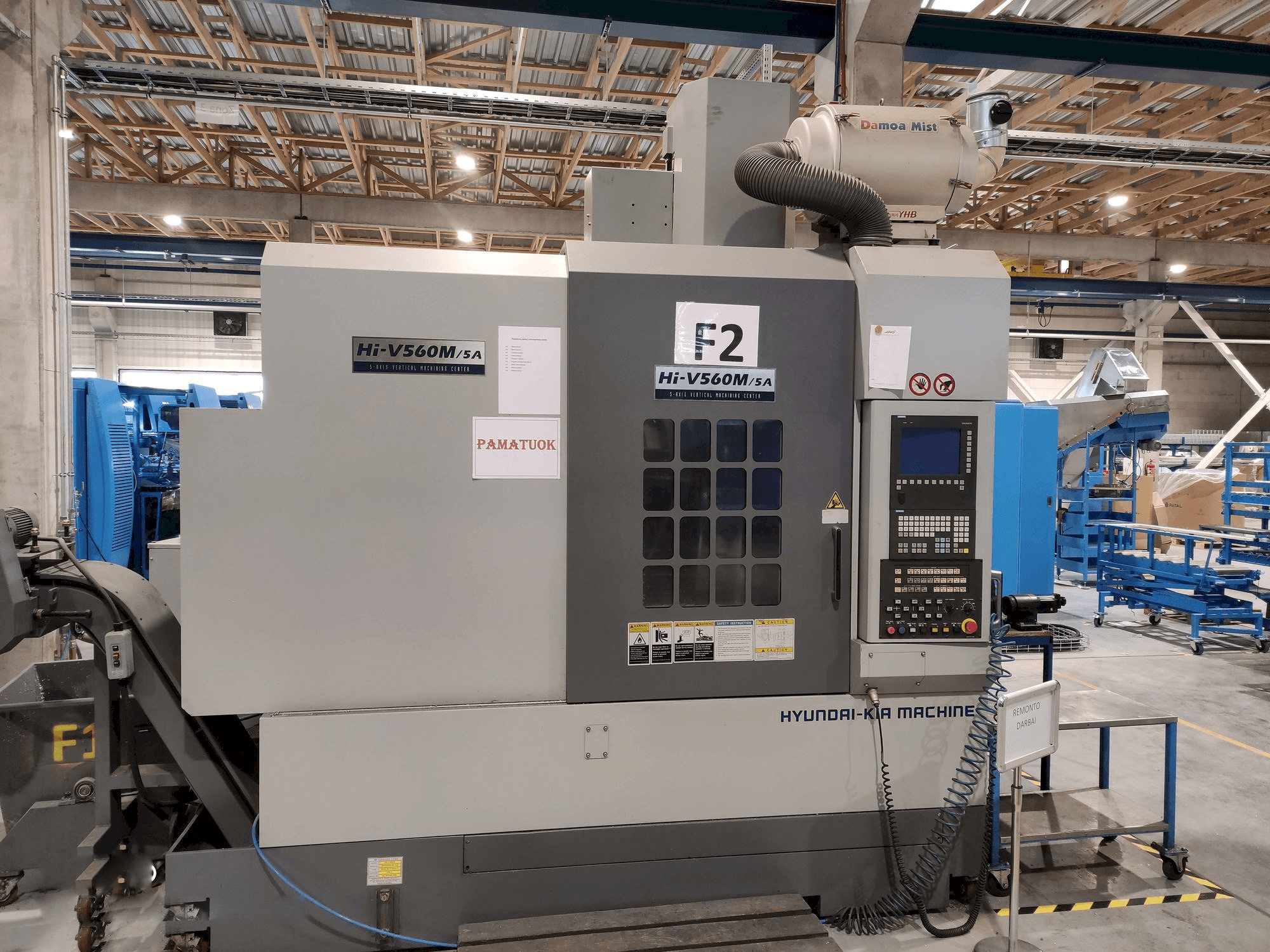 Hyundai Kia Hi-V560M/5A Mašinos vaizdas iš priekio