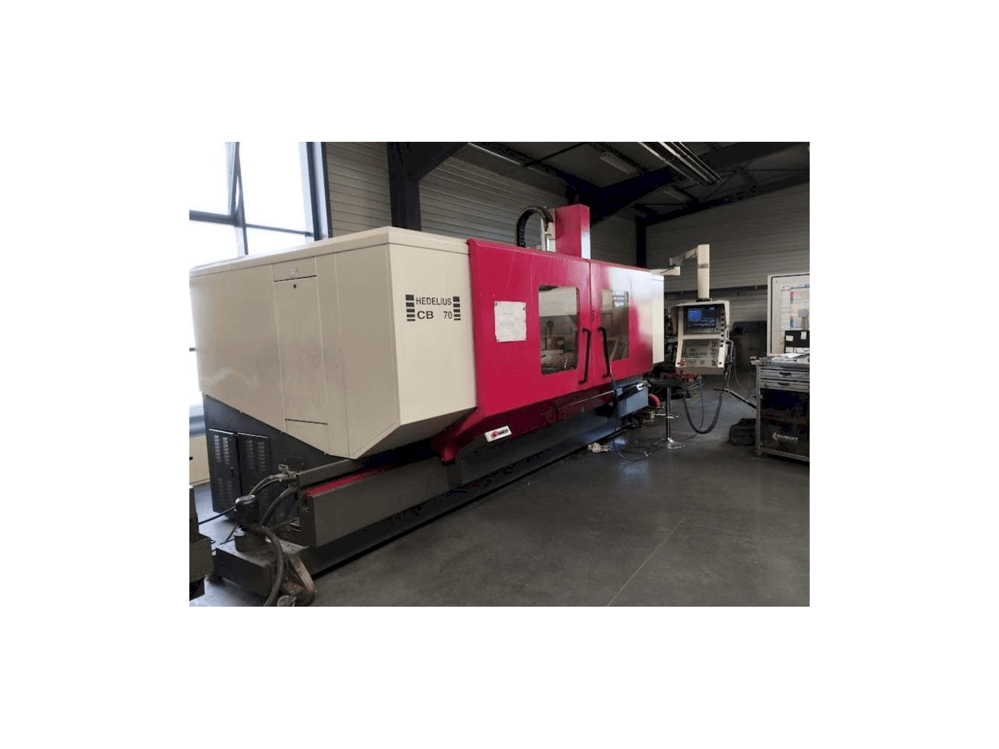 HEDELIUS CB 70-3200 Mašinos vaizdas iš priekio