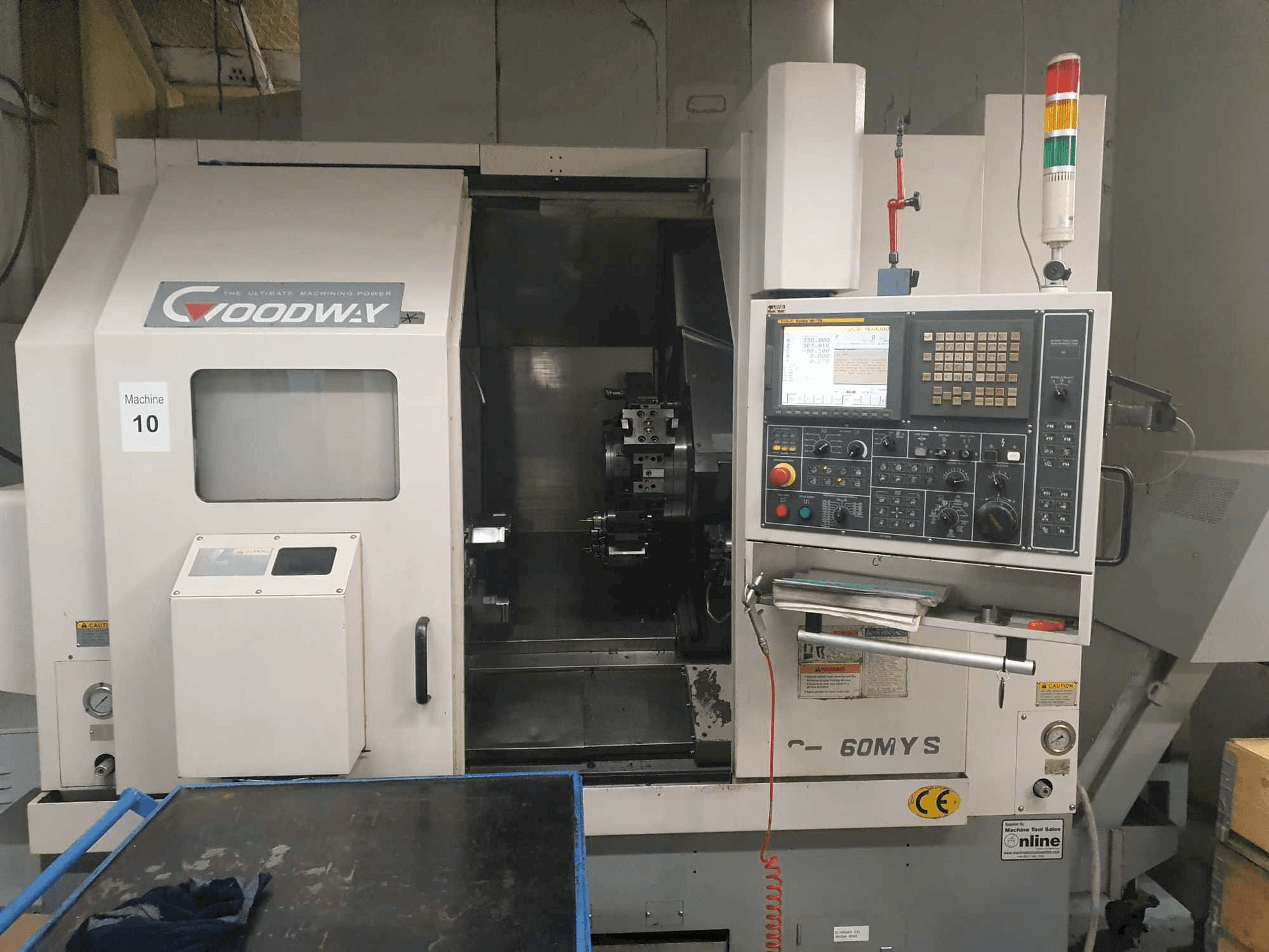 Goodway GS-260MYS Mašinos vaizdas iš priekio