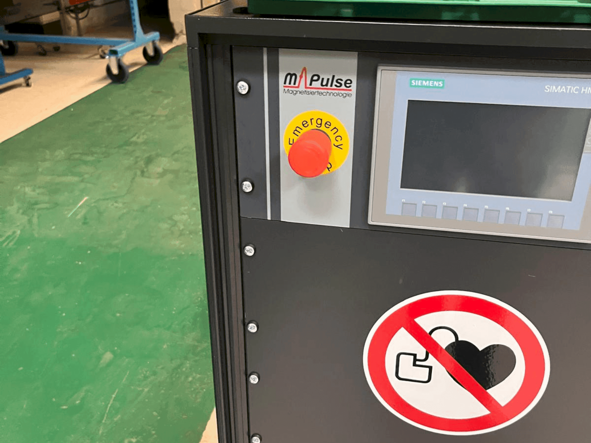 M-PULSE 2k6e Mašinos vaizdas iš priekio