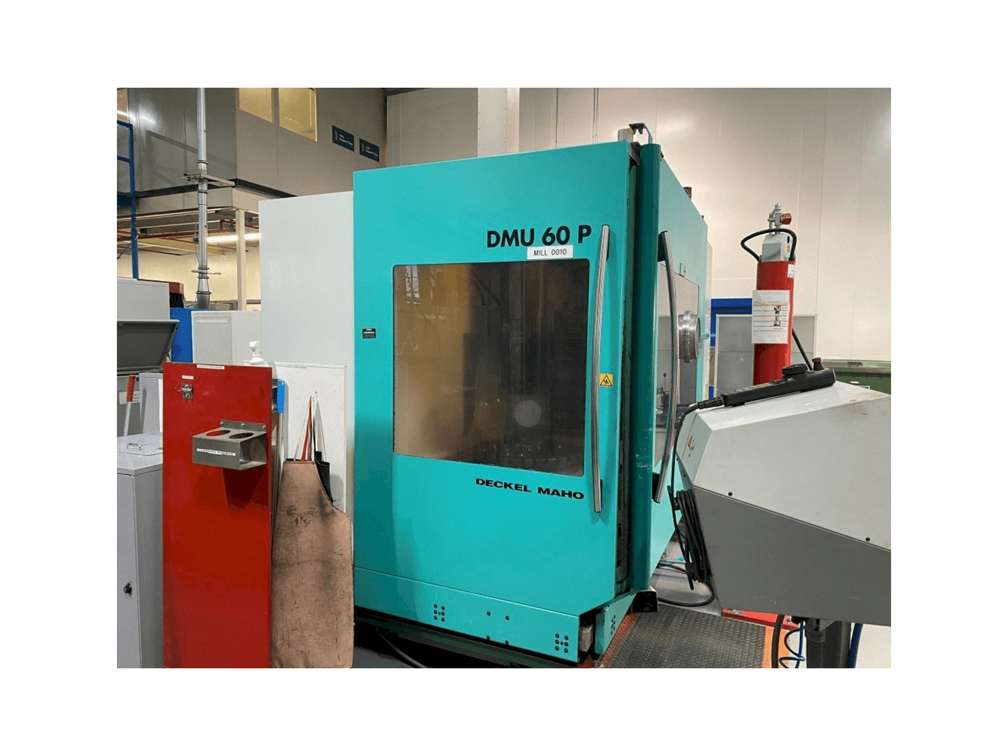 DECKEL MAHO DMU 60P Mašinos vaizdas iš priekio