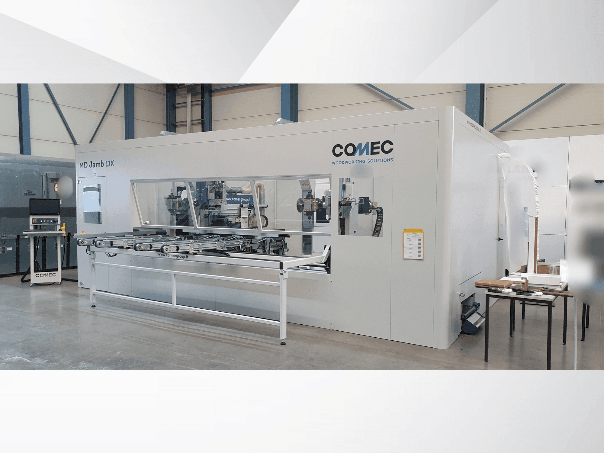 COMEC MD JAM Mašinos vaizdas iš priekio
