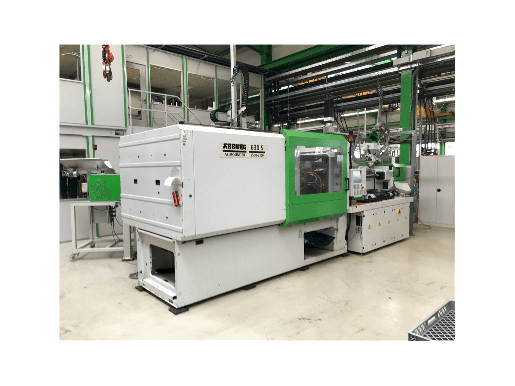 Arburg 630 S 2500-2100 Mašinos vaizdas iš priekio